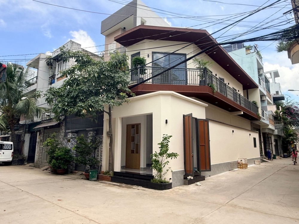 Nhà 1/ Kênh Tham Lương - Căn Nhà Góc 2 Mặt Tiền Thông Thoáng ( Hẻm 7M Thông ) - 64M2 - 2 Tầng - 3Pn