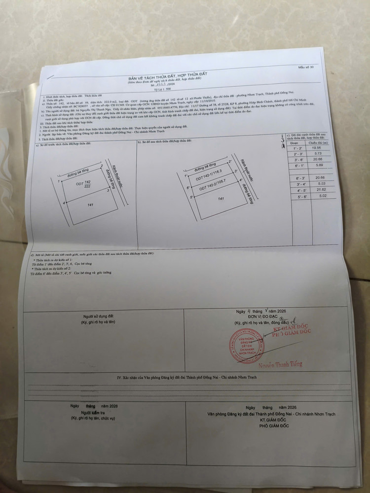 Chính Chủ Bán Đất Phước Thiền – Nhơn Trạch, Đồng Nai