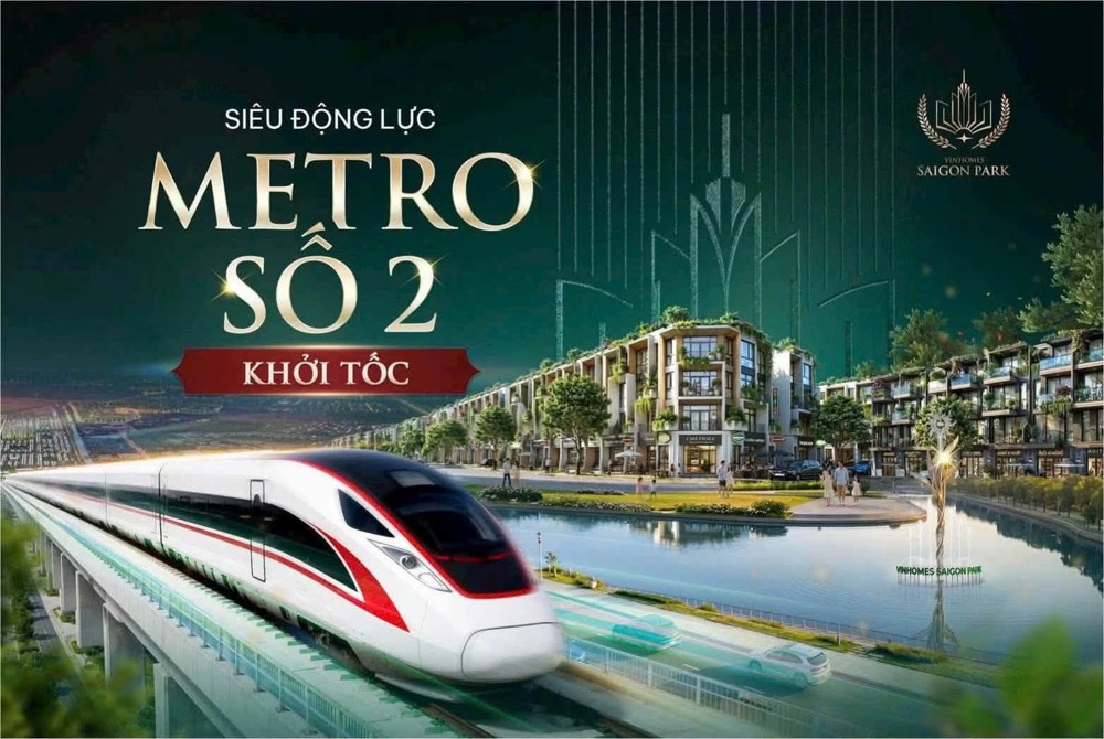 Nhà Phố Mặt Tiền Vinhomes Saigon Park- Căn 4 Tầng Kế Góc 80M2 - Chỉ 4,78 Tỷ (Full 100%)