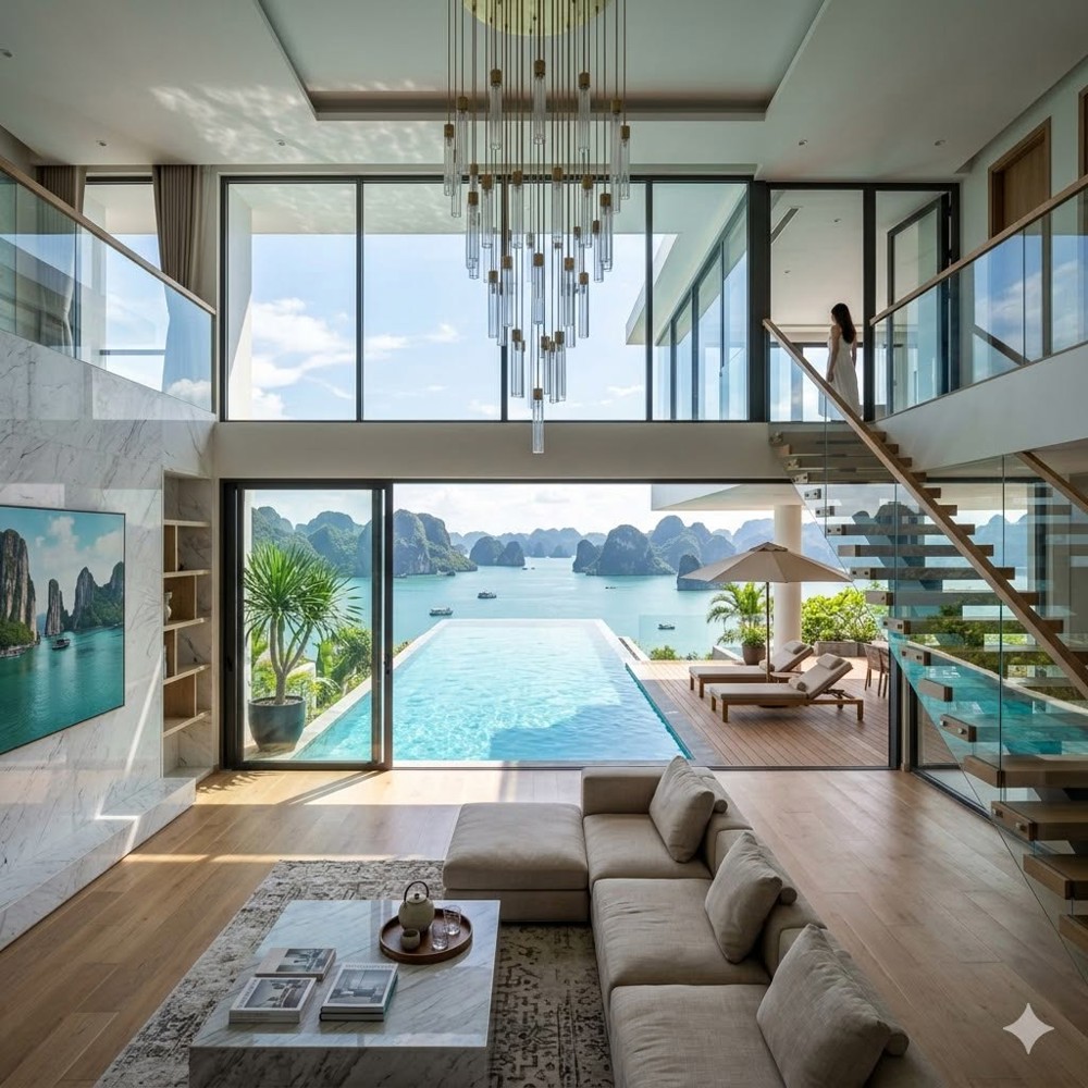 Căn Hộ 5 Sao View Hồ Nhạc Nước & Vịnh Di Sản! - Căn Góc 3Pn 106M² Duy Nhất Mỗi Sàn Tại Prima Bay!