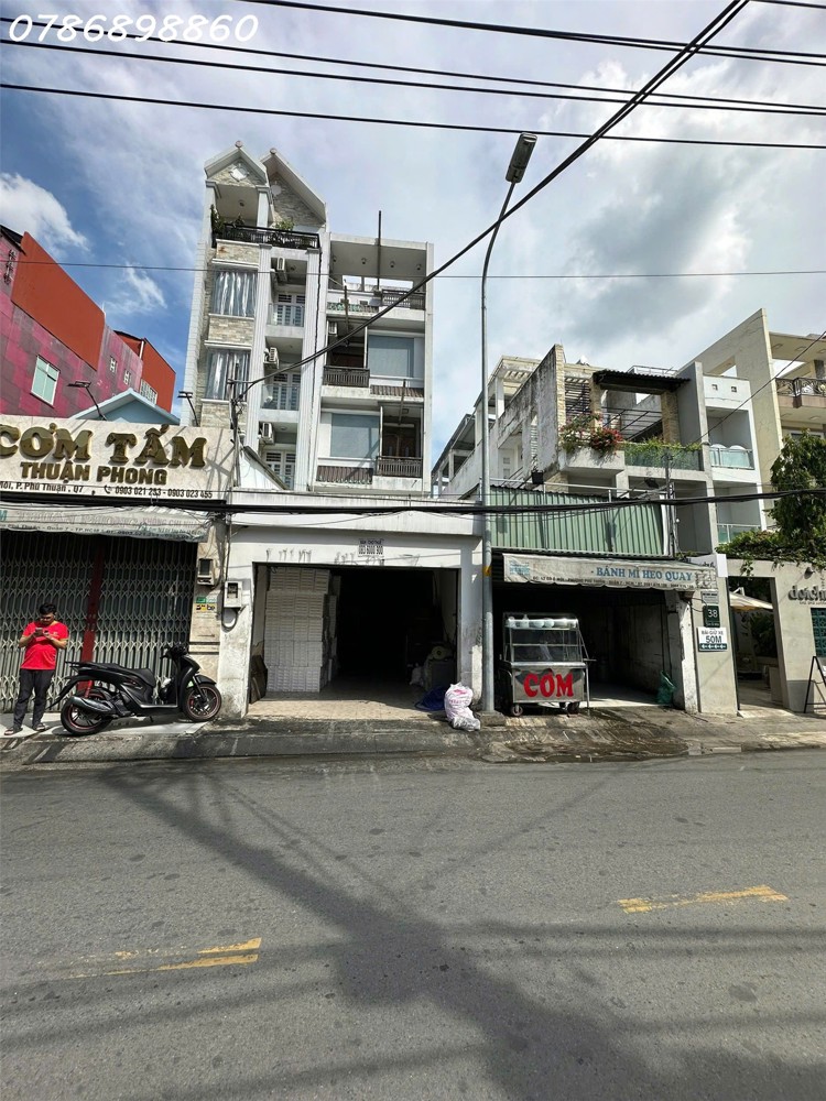 Bán Nhà 4 Tầng Mặt Tiền Gò Ô Môi – Phú Thuận, Quận 7