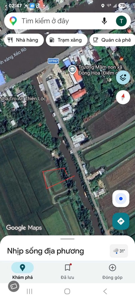 Vị Trí Đẹp - Giá Tốt - Chính Chủ Bán Lô Đất Tại Ấp 7 Xáng, Xã Đông Hoà, An Minh, Kiên Giang