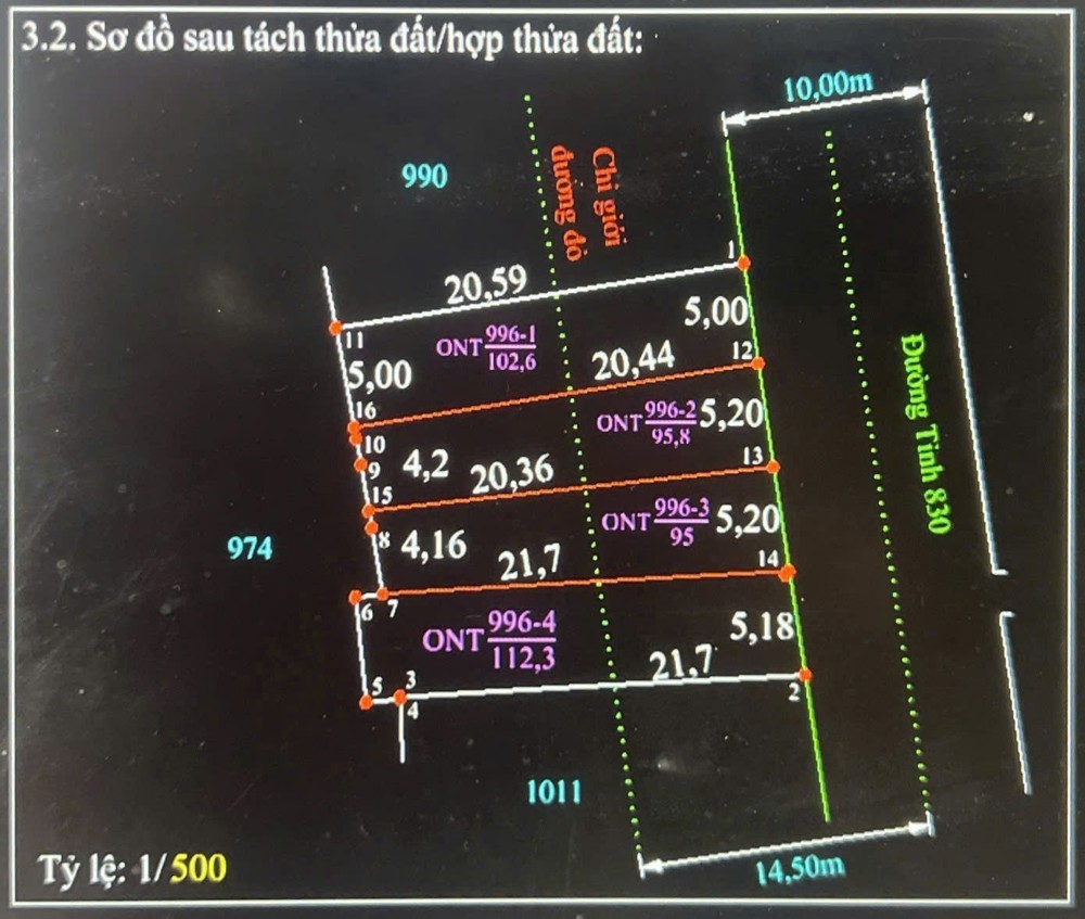 Đầu Tư Sinh Lời – Chính Chủ Cần Bán 3 Lô Đất Xã Phước Vân, Cần Đước, Long An