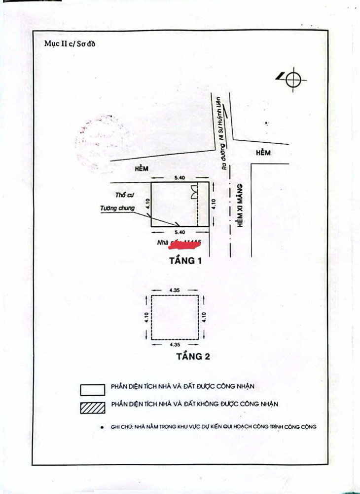 Trung Tâm Tân Bình- Hẻm 4M -Dtsd 36M2 - 2 Tầng - 2 Đòng Nhỉnh