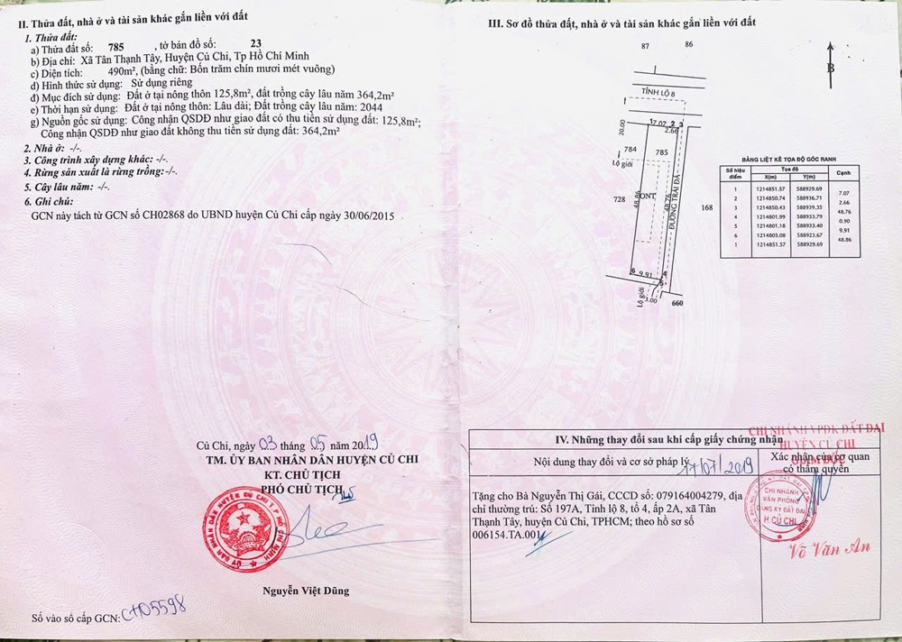 Chính Chủ Bán Nhà Vị Trí Đẹp - Góc 2 Mặt Tiền Gần Ngã Tư Tân Quy - Xã Tân Thạnh Tây, Củ Chi, Hcm