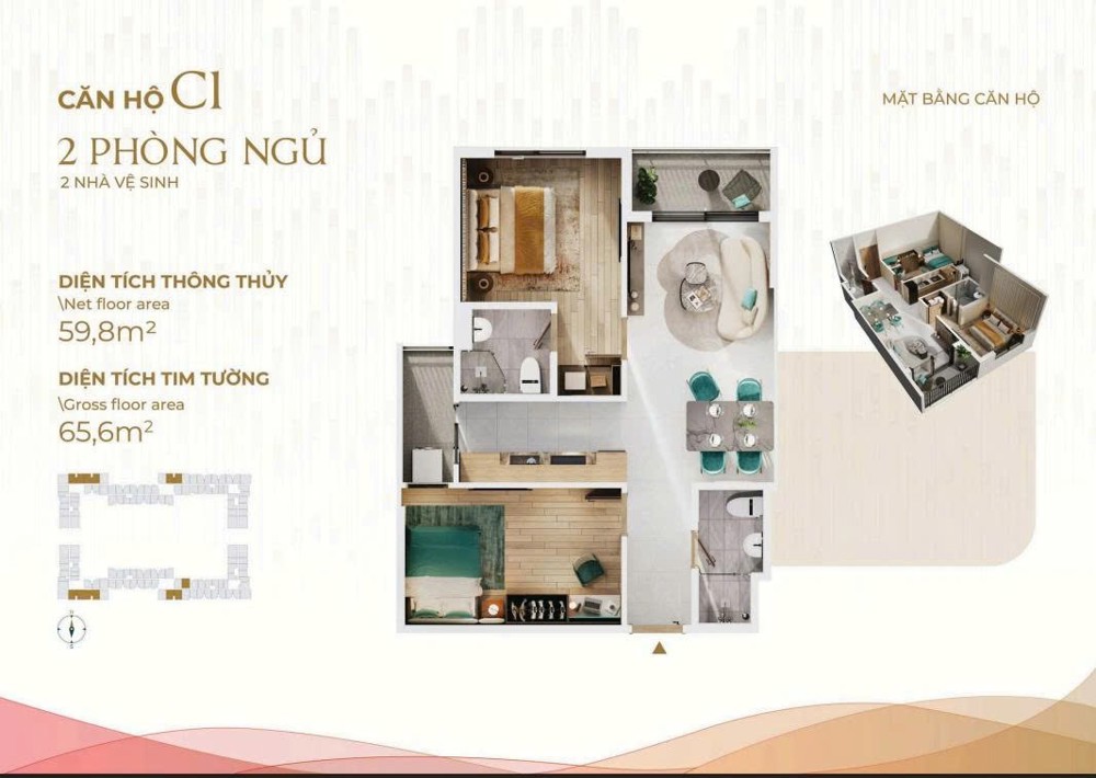 Bán 3 Căn Hộ The Win City – 1Pn, 2Pn, 3Pn – Cửa Ngõ Tây Sài Gòn - Đức Hòa, Long An