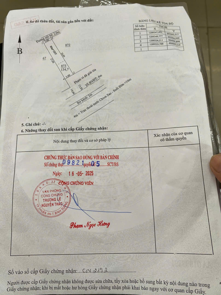Bán Đất Tặng Nhà Cấp 4 – Đường 26 Bình Nhâm, Thuận An, Bình Dương