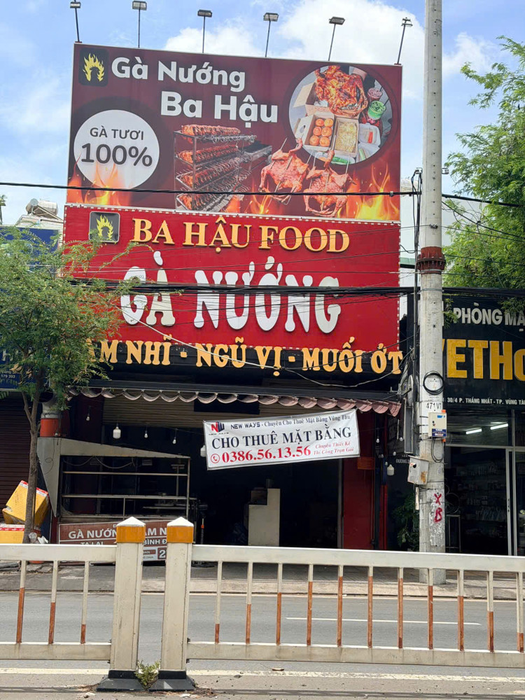 Cho Thuê Mặt Bằng Đường 30/4 – Phường Rạch Dừa , Bà Rịa-Vũng Tàu
