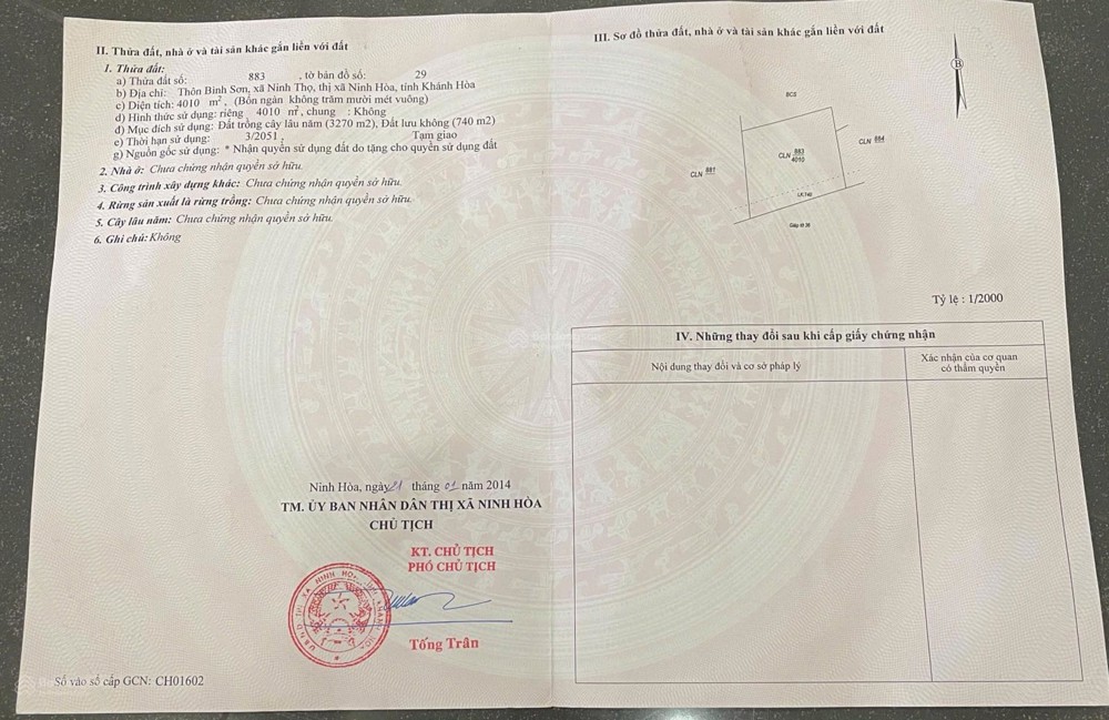 Chính Chủ Bán Đất 3 Mặt Tiền Full Tiện Ích Trung Tâm Đối Diện Kdc Ninh Long