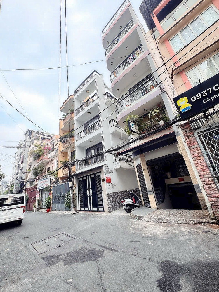 Quận 3: Chính Chủ 0938676685 Bán Tòa Nhà 6 Tầng Có Hầm Mặt Tiền Hxh 8M Trường Sa, P.nhiêu Lộc- Dt