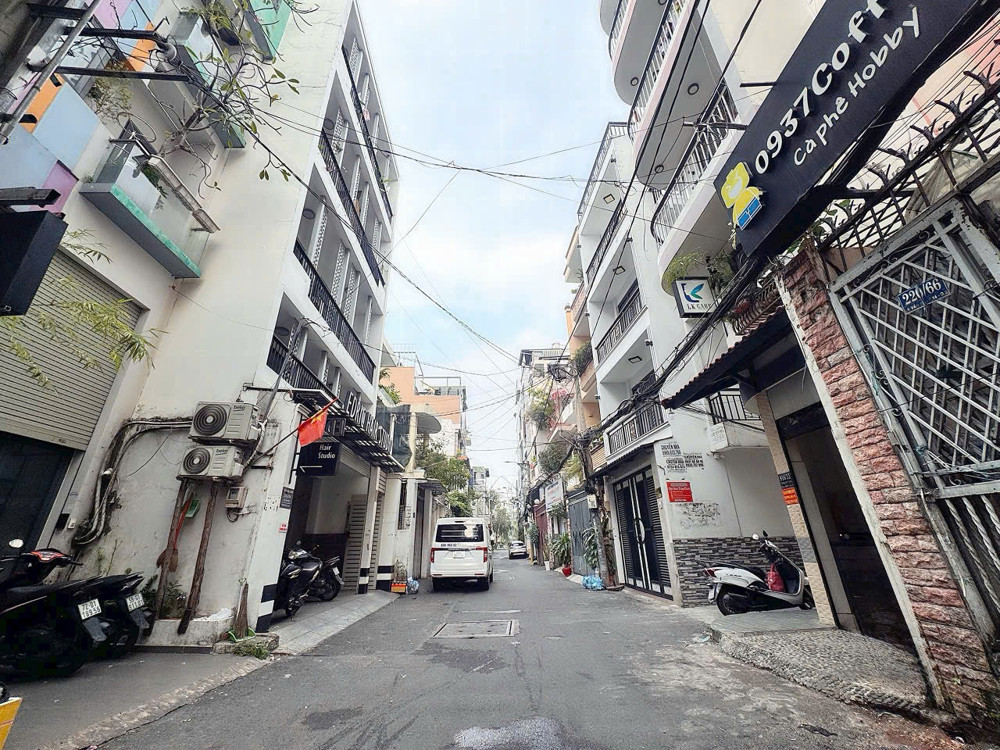 Quận 3: Chính Chủ 0938676685 Bán Tòa Nhà 6 Tầng Có Hầm Mặt Tiền Hxh 8M Trường Sa, P.nhiêu Lộc- Dt