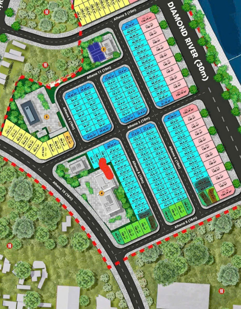 Chính Chủ Bán Nhà Phố Liền Kề 3,5 Tầng – Kđt Athena Vinh Tân, Tp Vinh