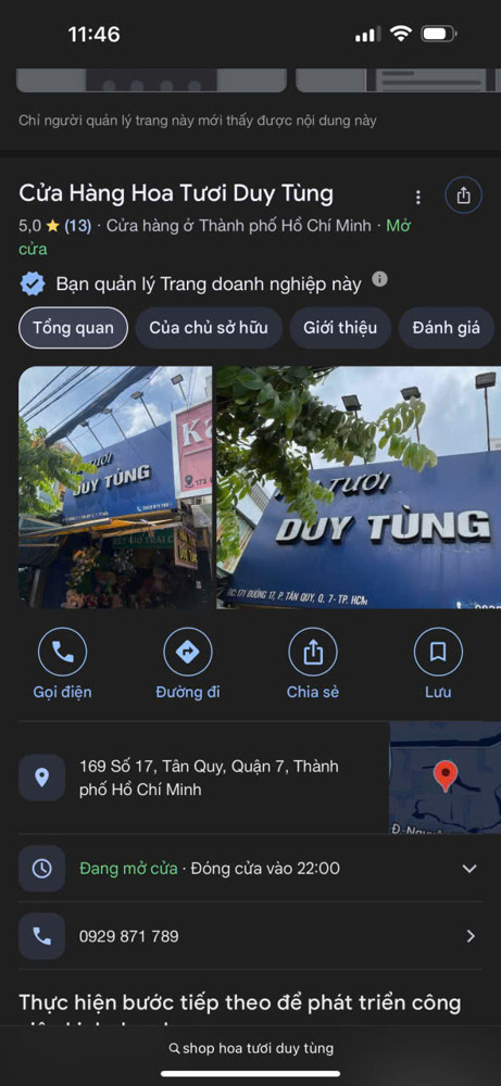 Chính Chủ Sang Nhượng Shop Hoa Mặt Tiền Đường 17, Quận 7 - Đối Diện Trường Lê Thánh Tông