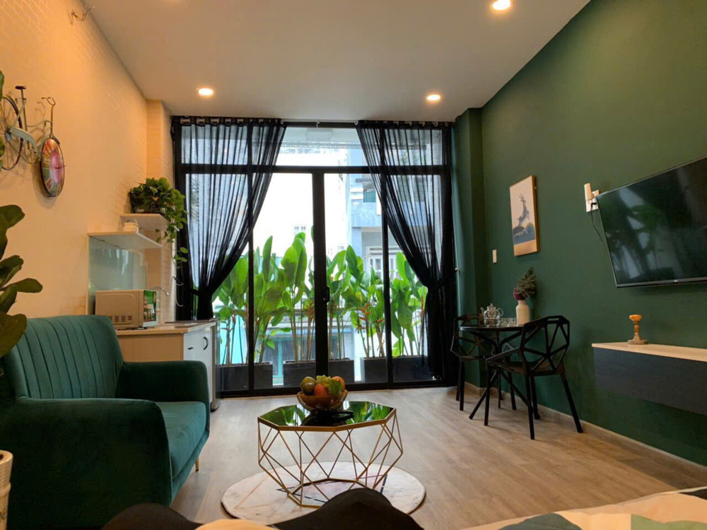 Bán Căn Hộ Địch Vụ Siêu Cấp Cao Dtsd 220 M2 Dòng Tiền 45 Triệu Tháng Cạnh Q1