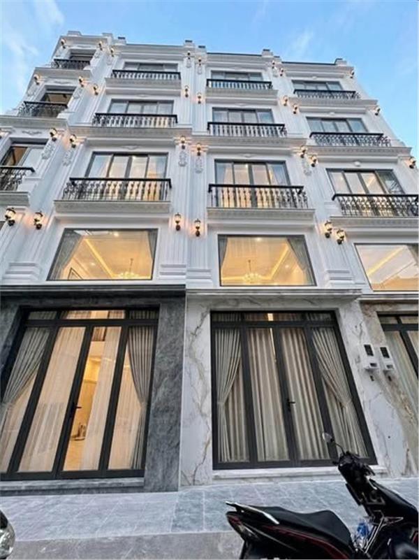 Nhà Xây Mới 100% – 6 Tầng Có Thang Máy – Hẻm 6M – Giáp Phú Nhuận