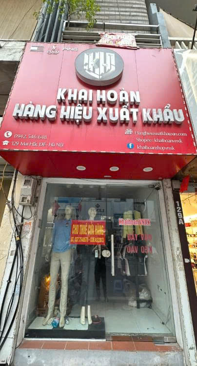Cho Thuê Mặt Bằng Kinh Doanh Tại 129, Phố Mai Hắc Đế, Phường Nguyễn Du, Quận Hai Bà Trưng,Tp Hà Nội