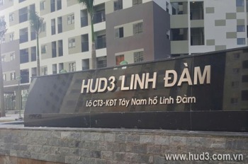 Chính chủ bán căn hộ HUD3 Linh Đàm: 2PN, Full Nội thất, Pháp lý Sổ đỏ