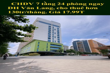Nhà 7 Tầng, 24 Phòng Cho Thuê - Nguyễn Thái Sơn, Gò Vấp - Giá 17.99 Tỷ