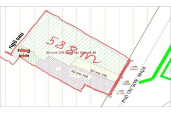 Bán đất mặt phố Tây Sơn, Đống Đa: 588m2, mặt tiền 14m, giá 298 tỷ
