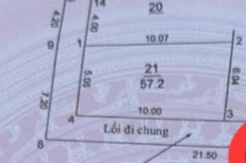 Bán đất nền Cổ Loa, Đông Anh - 58m2, Mặt tiền 5m, Giá 3.65 tỷ