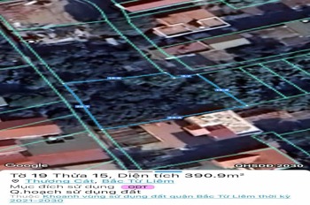 Đất Đầu Tư Ngay Thượng Cát - Bắc Từ Liêm - Giá Chỉ 45tr/m2