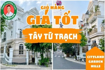 Cityland Gò Vấp: 3 Căn Nhà Phố Tây Tứ Trạch Giá Tốt - ToanTranVillas