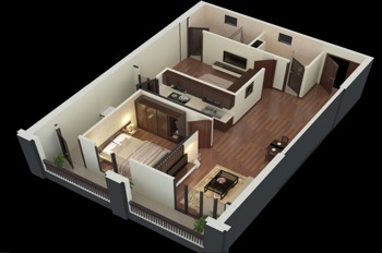 Căn 2 Ngủ Sáng Full Nội Thất VinHomes Smart City - View Đẹp, Giá Tốt