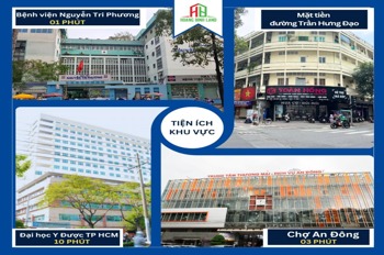 Căn hộ 3 phòng ngủ Quận 5 - Giá 2.4 tỷ - Vị trí trung tâm, tiện ích đầy đủ