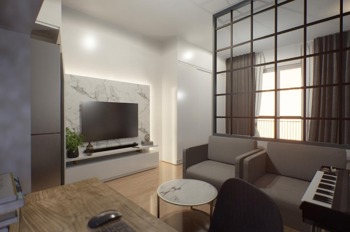 Cho Thuê Căn Hộ Richmond City 38m2 Full Nội Thất - Giá 11-12tr/tháng