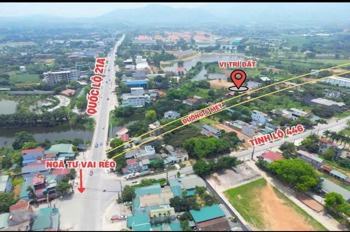 Đất nền Hòa Lạc - Ngã Tư Vai Réo: 108m2, Giá 4 tỷ, Lô Góc, Pháp Lý Sạch