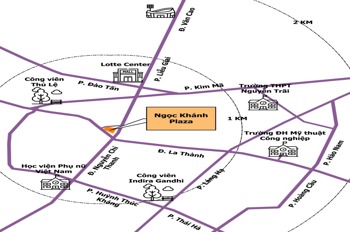 Cho Thuê Văn Phòng Ngọc Khánh Plaza: View Hồ, Diện Tích Linh Hoạt Từ 50m2 - 550m2