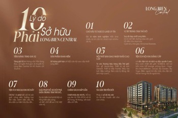 🌟 Sở Hữu Ngay Căn Hộ Long Biên Central: Đầu Tư Vàng, Tiện Nghi Đẳng Cấp!
