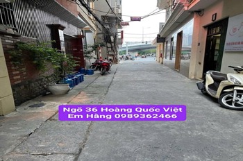 Bán nhà 3 tầng, mặt tiền 10m, ngõ ô tô, Hoàng Quốc Việt, Cầu Giấy - Giá 22 tỷ