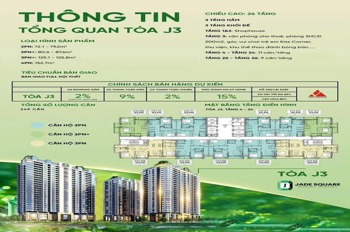 Jade Square Tây Hồ Tây: Căn Hộ Cao Cấp - Giá Tốt - Hỗ Trợ Vay