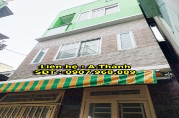 Bán nhà mới Quận 6: 4m x 4m, 1 trệt 2 lầu, Bình Tiên - Giá 2.4 tỷ