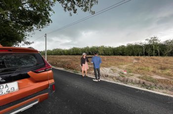 Bán lô đất thổ cư 225m2, sổ sẵn công chứng ngay tại Định An, Dầu Tiếng, giá 390 triệu