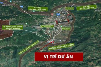 Chính thức mở bán Quỹ Đất Nền đẹp nhất Hòa Bình. Cơ hội x2 x3 tài sản