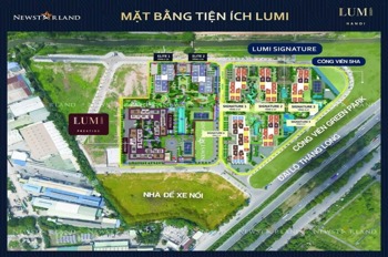 Bán Gấp Căn 3PN 2WC 81m2 Lumi Hà Nội - 6.67 Tỷ Bao Phí - View Đẹp