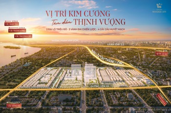 Vinhomes Wonder City - Đan Phượng. -Quỹ Căn Đẹp Giá Tốt Từ Chủ Đầu Tư