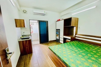 Cho Thuê Căn Hộ Studio 28m2, Full Nội Thất, Giá 5.2TR - Hào Nam, Đống Đa
