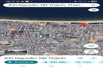 Bán Đất mặt tiền đường Nguyễn Tất Thành – xã Thanh Khê – thành phố Đà