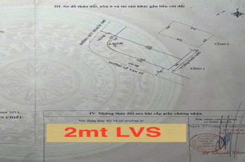 Bán nhà 2 MẶT TIỀN 2 tầng đường Lê Văn Sỹ – gần biển