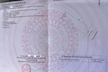 Bán đất đường Hòa Minh 1 – Gần biển – Đối diện công viên