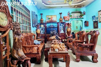 Biệt thự gần 300m2 tặng nội thất gỗ quý – mặt tiền Trung Chánh, Hóc Môn chỉ 10.8 tỷ, 0898333313