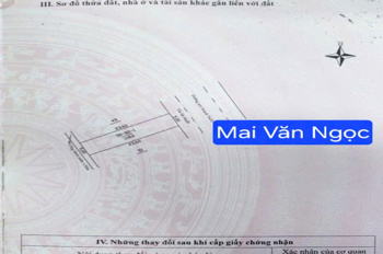 Bán đất đường Mai Văn Ngọc – Liên Chiểu – Đà Nẵng