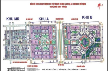 Bán Liền Kề Sổ Đỏ Cienco 5 Mê Linh - Giá Rẻ, Vị Trí Đắc Địa
