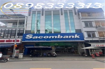 Bán tòa nhà Mặt tiền 29A Hoàng Hoa Thám, DT 8.7x26m, 4 tầng, Sacombank đang thuê 140 triệu/tháng ,