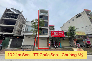 CHÍNH CHỦ CẦN BÁN CĂN NHÀ 5 TẦNG TẠI MẶT ĐƯỜNG QL6A TT CHÚC SƠN-CHƯƠNG MỸ-HÀ NỘI