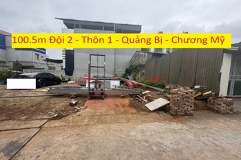 CHÍNH CHỦ CẦN BÁN LÔ ĐẤT 100,5M TẠI QUẢNG BỊ-CHƯƠNG MỸ-HÀ NỘI