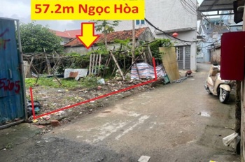 CHÍNH CHỦ CẦN BÁN LÔ ĐẤT 57,2M TẠI NGỌC HÒA-CHƯƠNG MỸ-HÀ NỘI